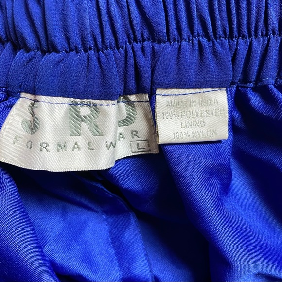 SRD Formalwear Two Piece Blue Sequin - Picture 4 of 6